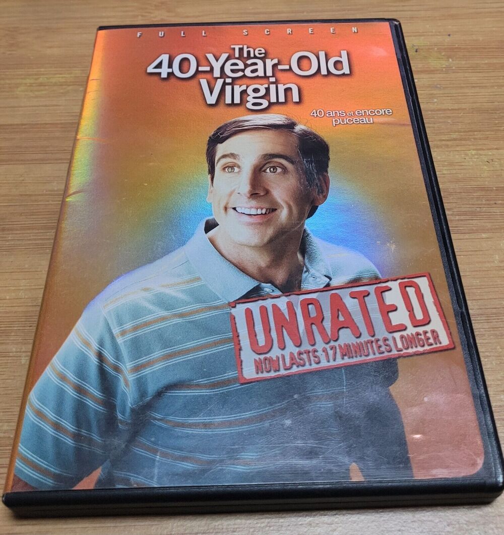 The 40-Year-Old Virgin (DVD, 2005 Full Screen)- Unrated